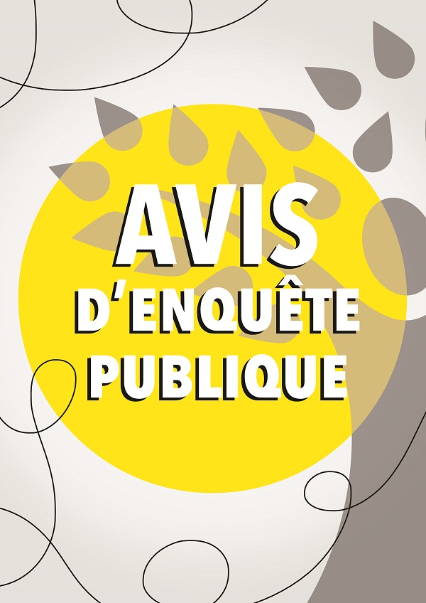 Avis d’enquête publique