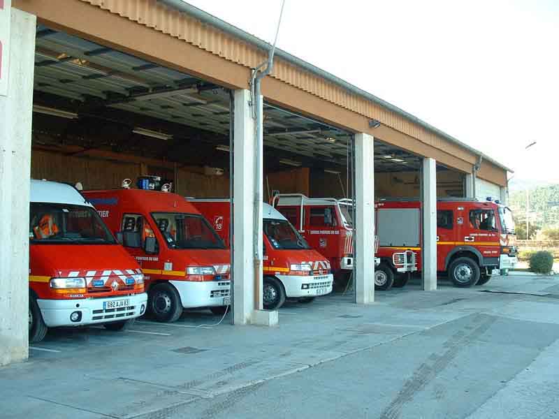 image caserne des pompiers 